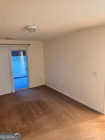 a view of empty room