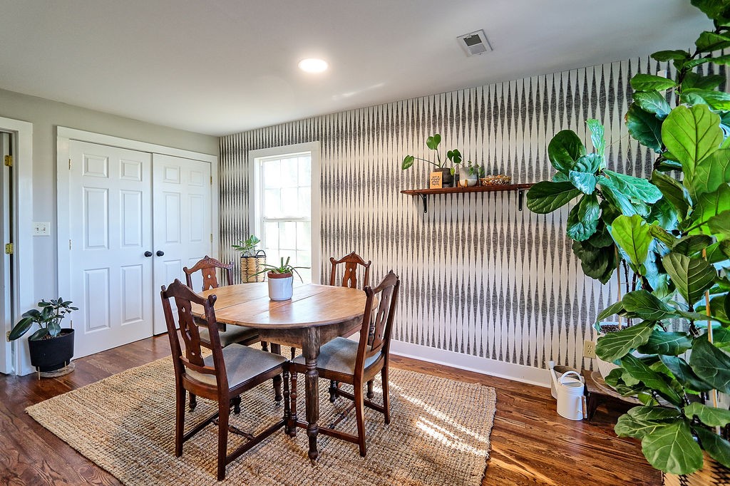 435 Canaan Road Columbia, TN 38401 - Photo 14 of 27 a dining room with furniture and wooden floor
