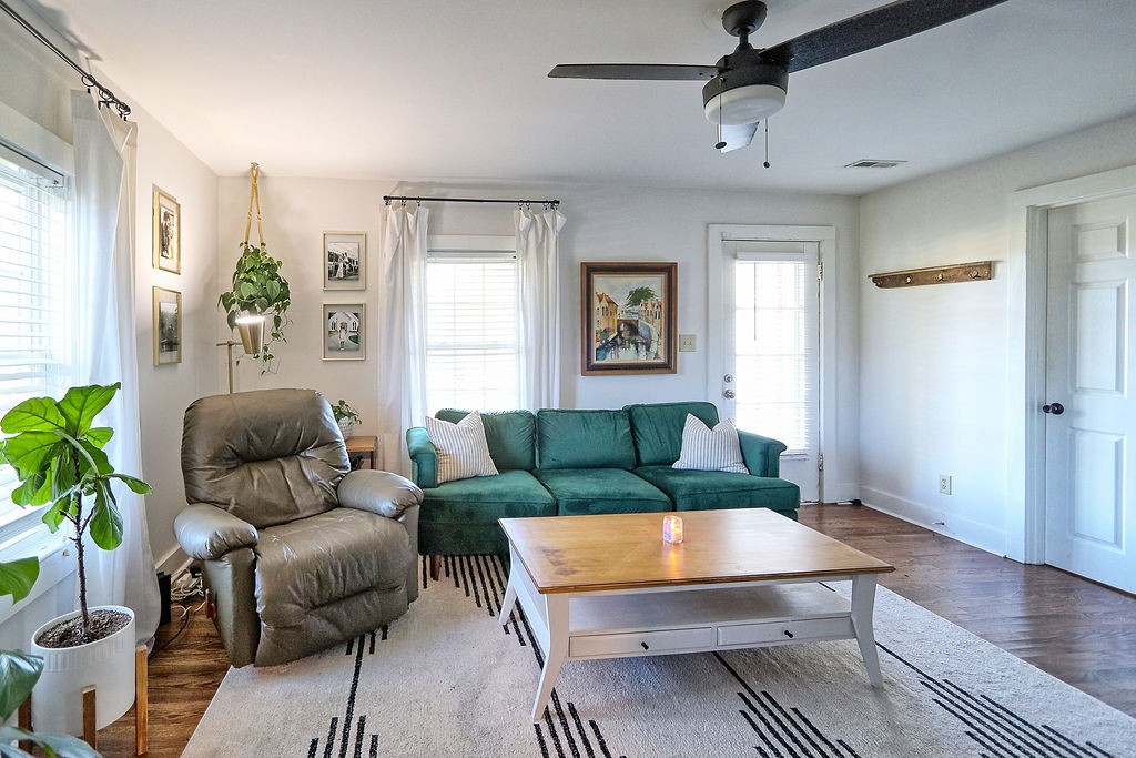435 Canaan Road Columbia, TN 38401 - Photo 7 of 27 a living room with furniture and wooden floor