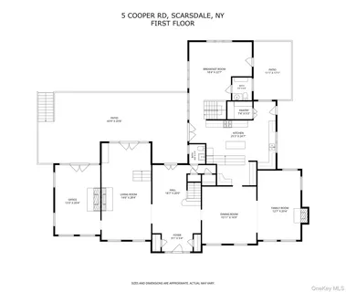 $6,195,000 | 5 Cooper Road, Scarsdale, NY 10583