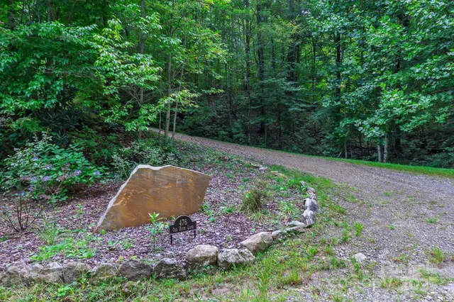 a house with trees in front of it