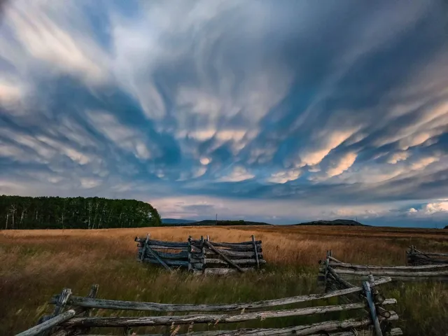 a large kitchen with lots of counter space