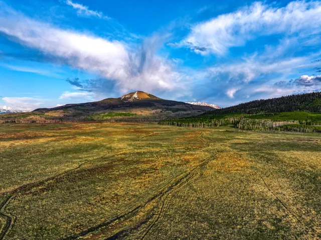 a view of a city with swimming pool
