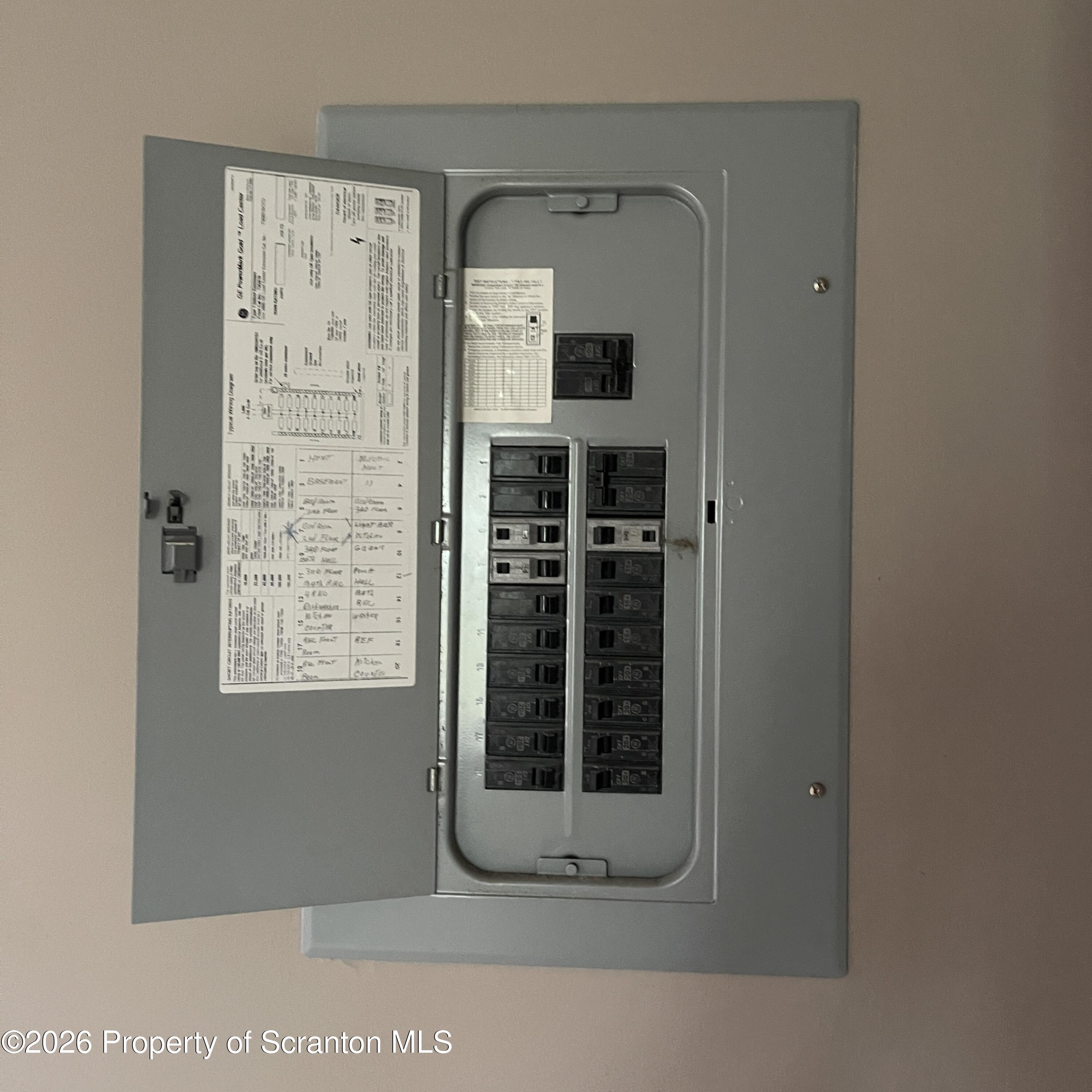 1007 Clay Avenue Scranton, PA 18510 - Photo 48 of 49 Apt 1 panel box
