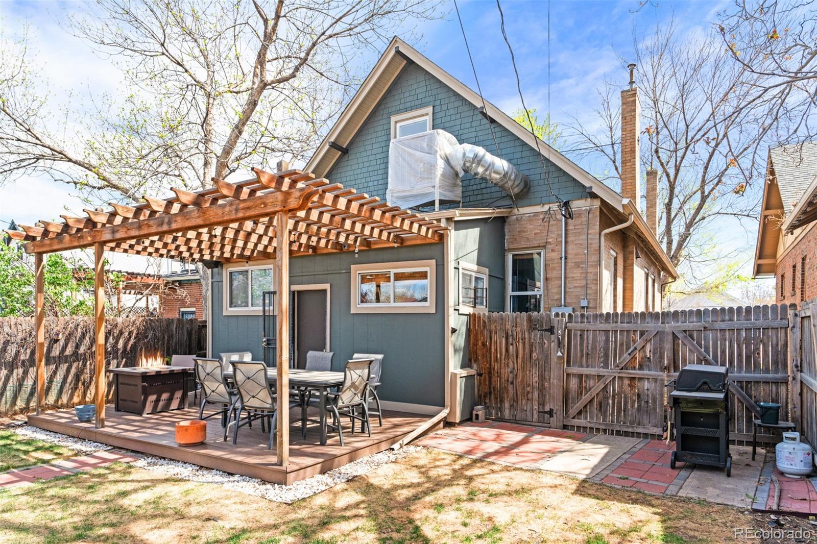 3517 York Street Denver, CO 80205 - Photo 39 of 45 a view of a house with a patio