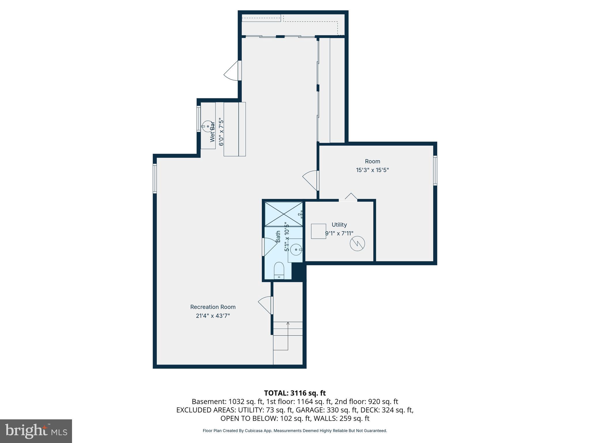 7740 Rotherham Drive Hanover, MD 21076 - Photo 60 of 62 1st Floor Diagram