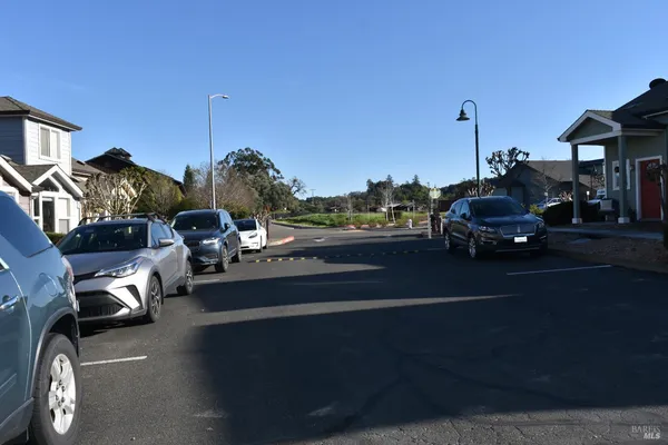 a car parked on the side of the road