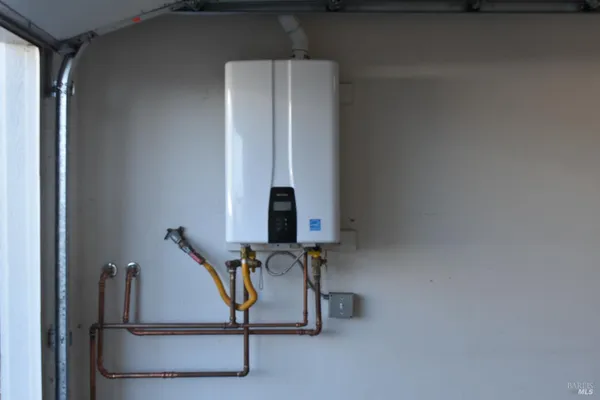 a view of chandelier