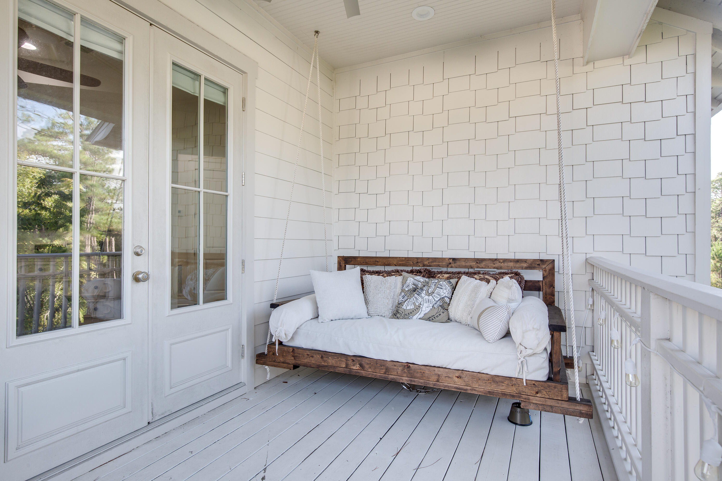 195 Redbud Lane Inlet Beach, FL 32461 - Photo 17 of 24 a white couch sitting in front of a window
