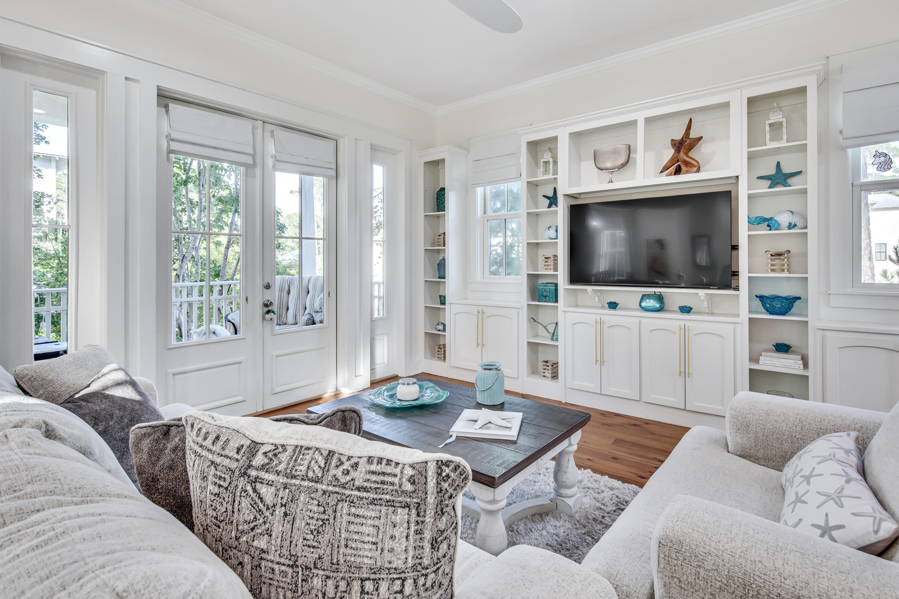195 Redbud Lane Inlet Beach, FL 32461 - Photo 9 of 24 a living room with furniture and a flat screen tv