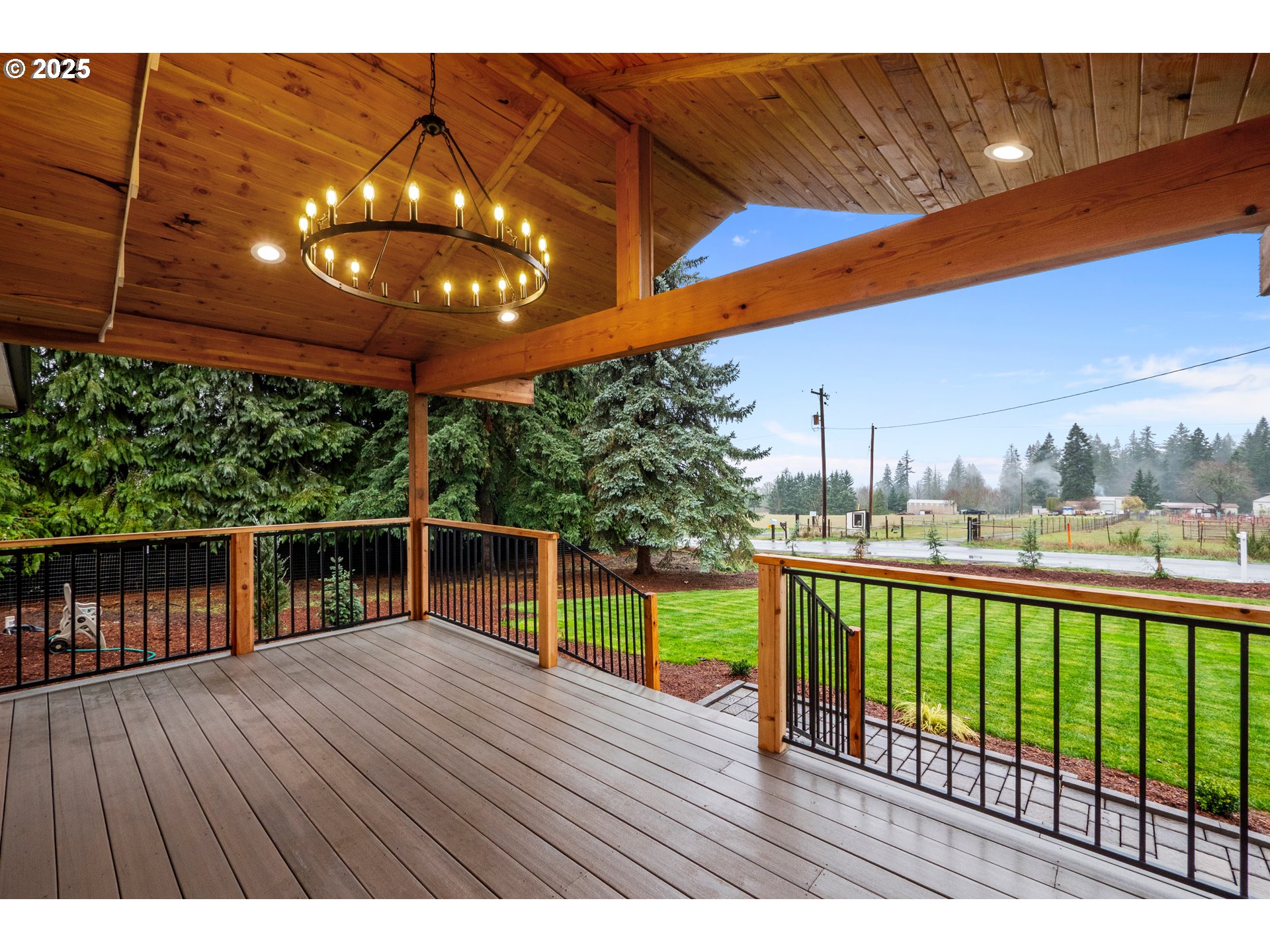 15776 South Pierce Road Molalla, OR 97038 - Photo 24 of 29 a view of outdoor space with deck and outdoor seating