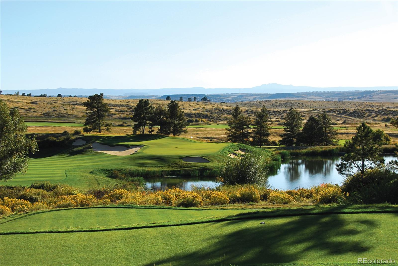 7921 Forest Keep Circle Parker, CO 80134 - Photo 16 of 36 a view of a lake with a house