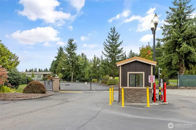a view of street along with trees