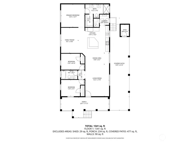 a picture of a room with wall painting