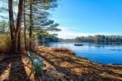 13 Showell Pond Road Sandown, NH 03873 - Photo 42 of 42 a view of a lake in between two large trees