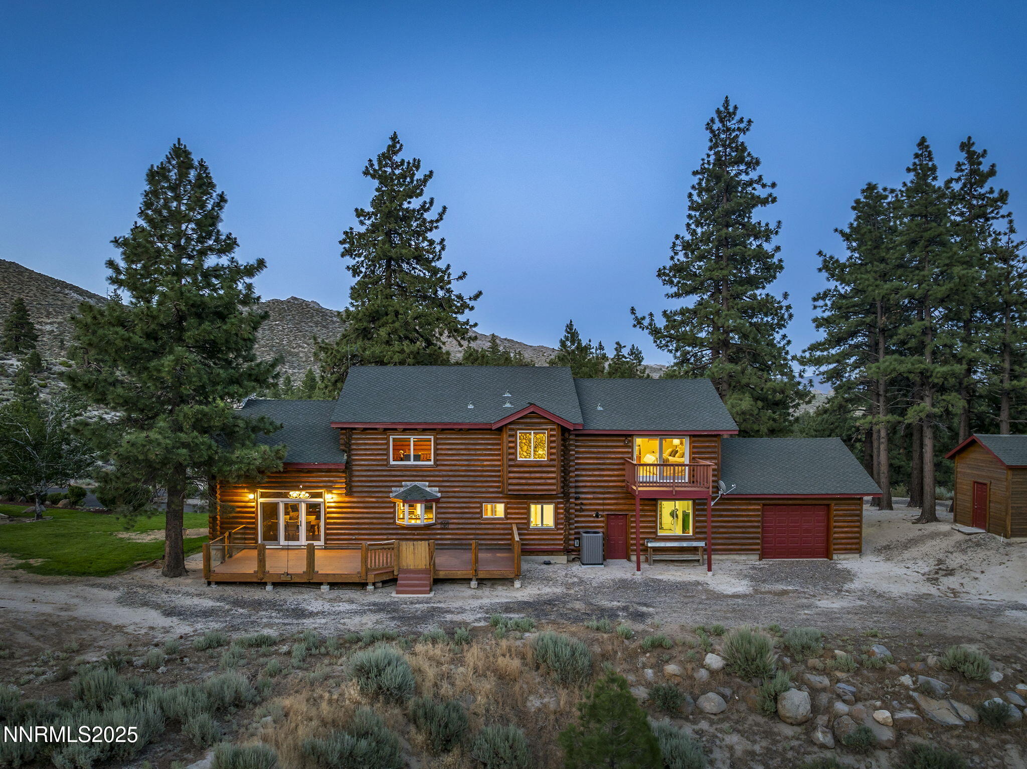 4684 Old Clear Creek Road Carson City, NV 89705 - Photo 4 of 46 a front view of a house with garden