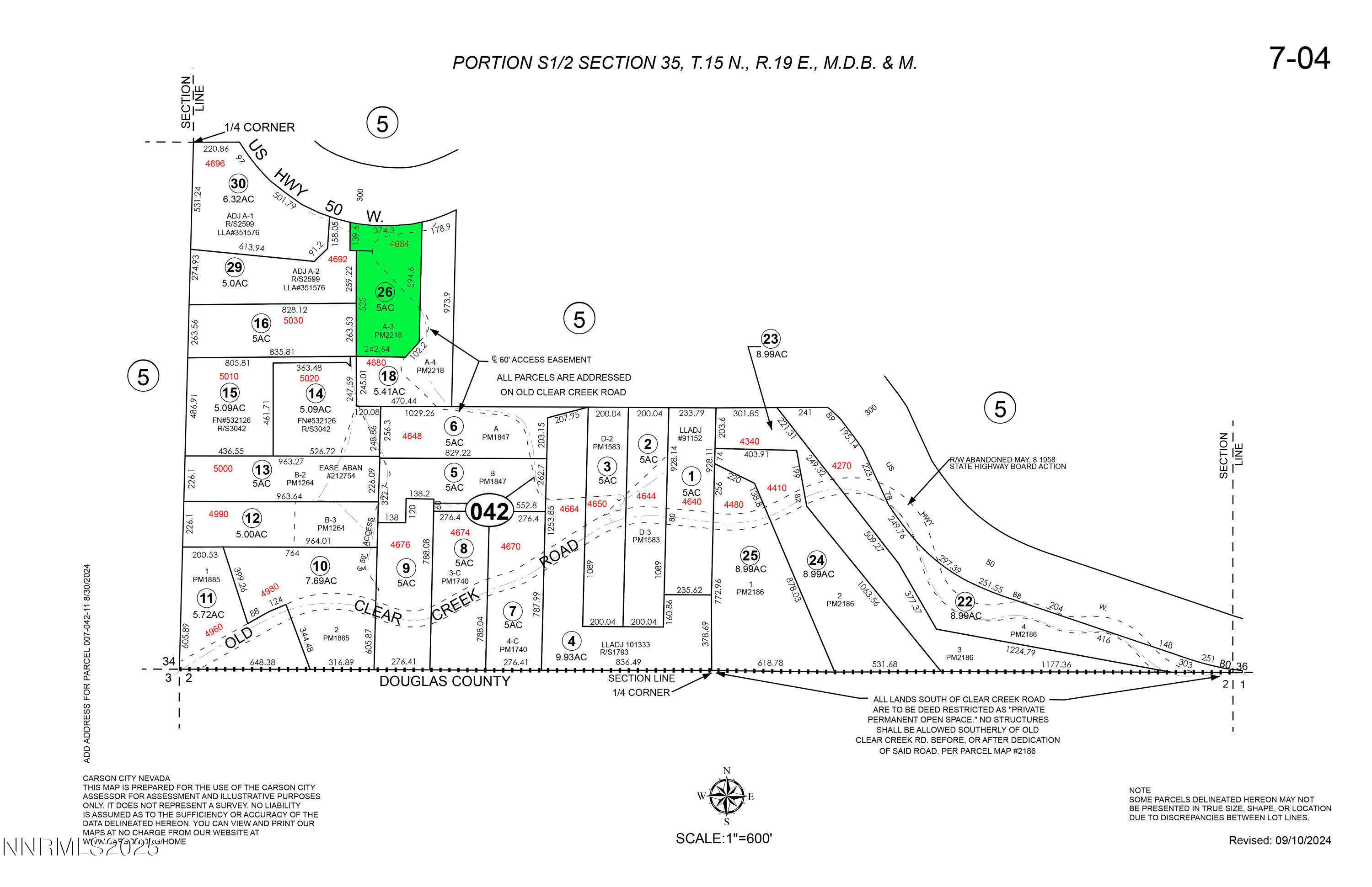 4684 Old Clear Creek Road Carson City, NV 89705 - Photo 6 of 46 a black and white photo of a living room