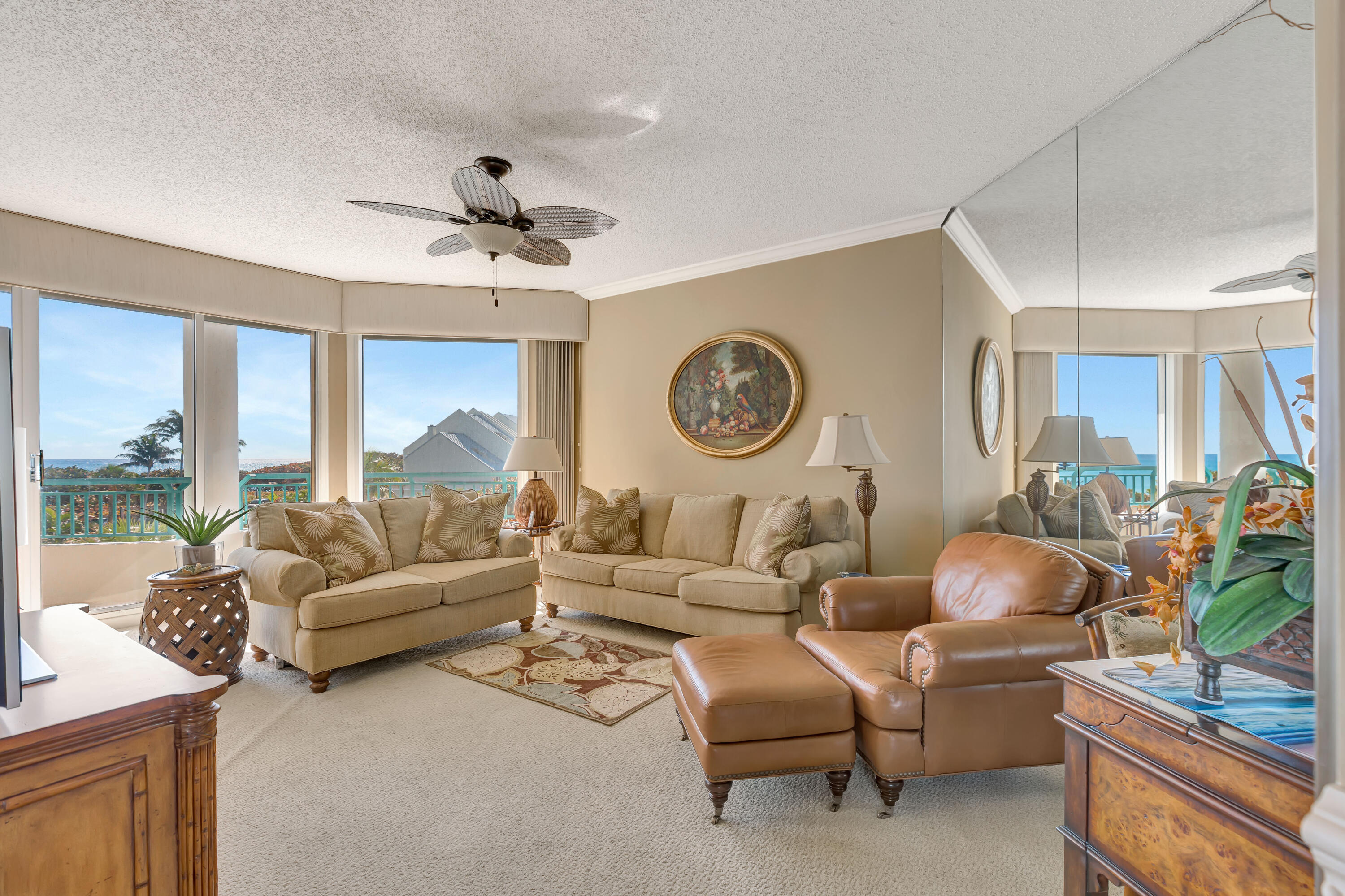 2000 Florida A1A, Unit N302 Jupiter, FL 33477 - Photo 18 of 65 a living room with furniture and a large window