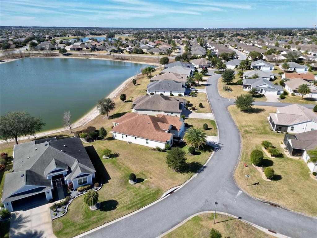 3436 Countryside Path The Villages, FL 32163 - Photo 31 of 31 an aerial view of a house with a swimming pool