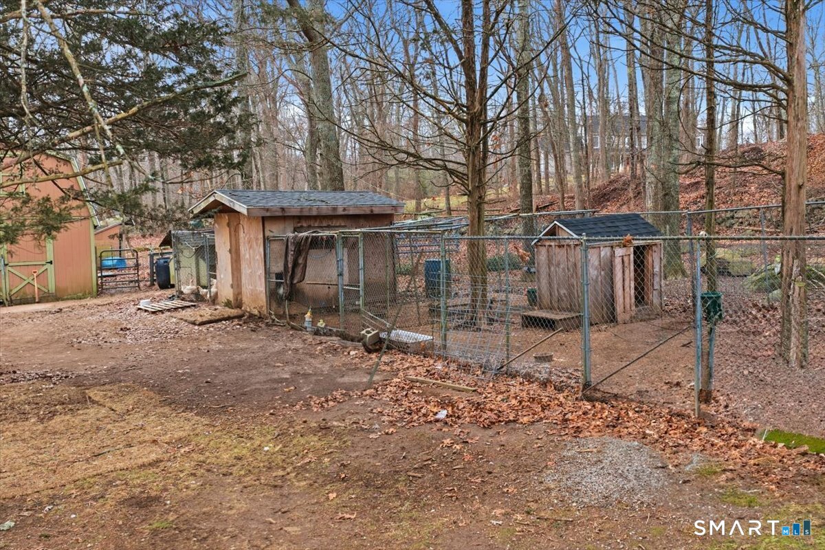 110 Butlertown Road Waterford, CT 06385 - Photo 29 of 35 a backyard of a house with lots of green space