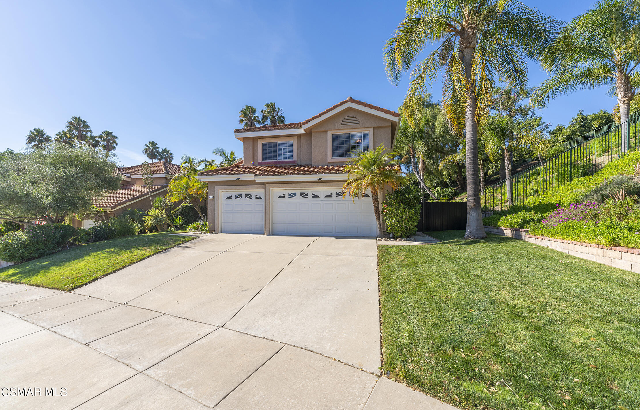415 Fresh Meadows Road Simi Valley, CA 93065 - Photo 1 of 49 a house view with a garden space