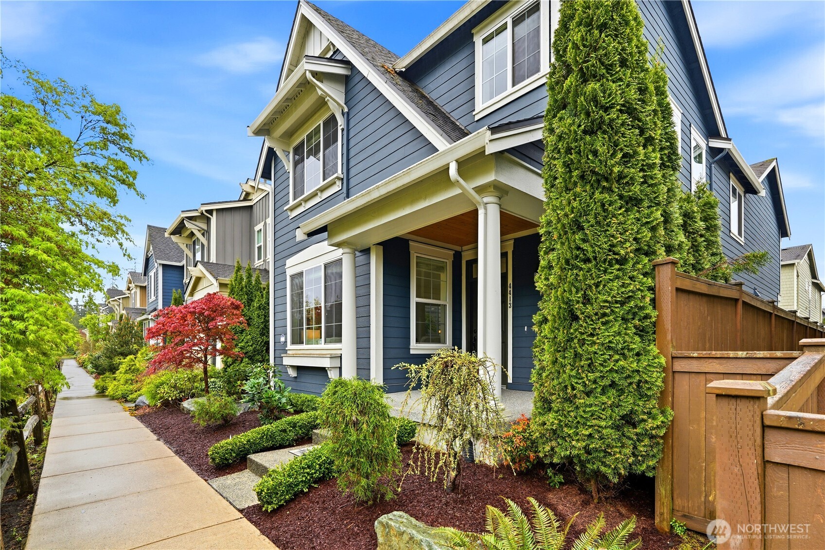 front view of a house