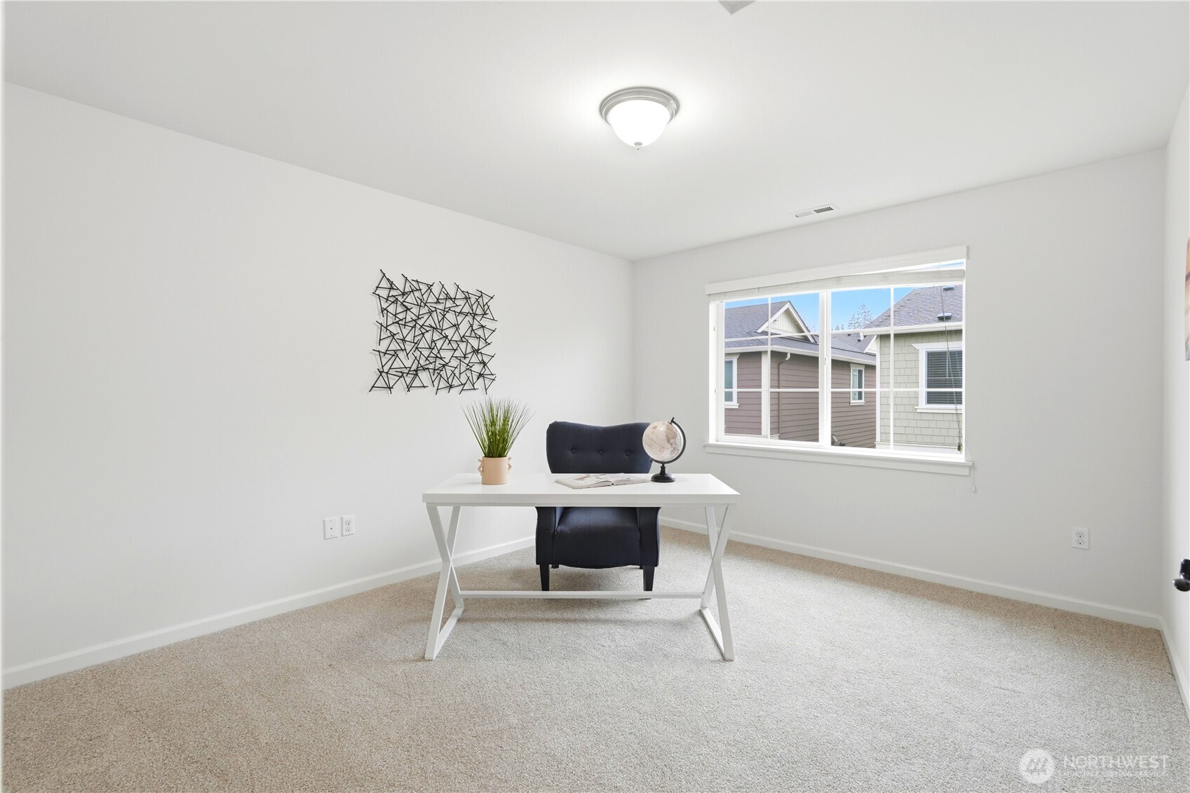 4413 185th Place Southeast Bothell, WA 98012 - Photo 26 of 40 a work room with a window and a piano