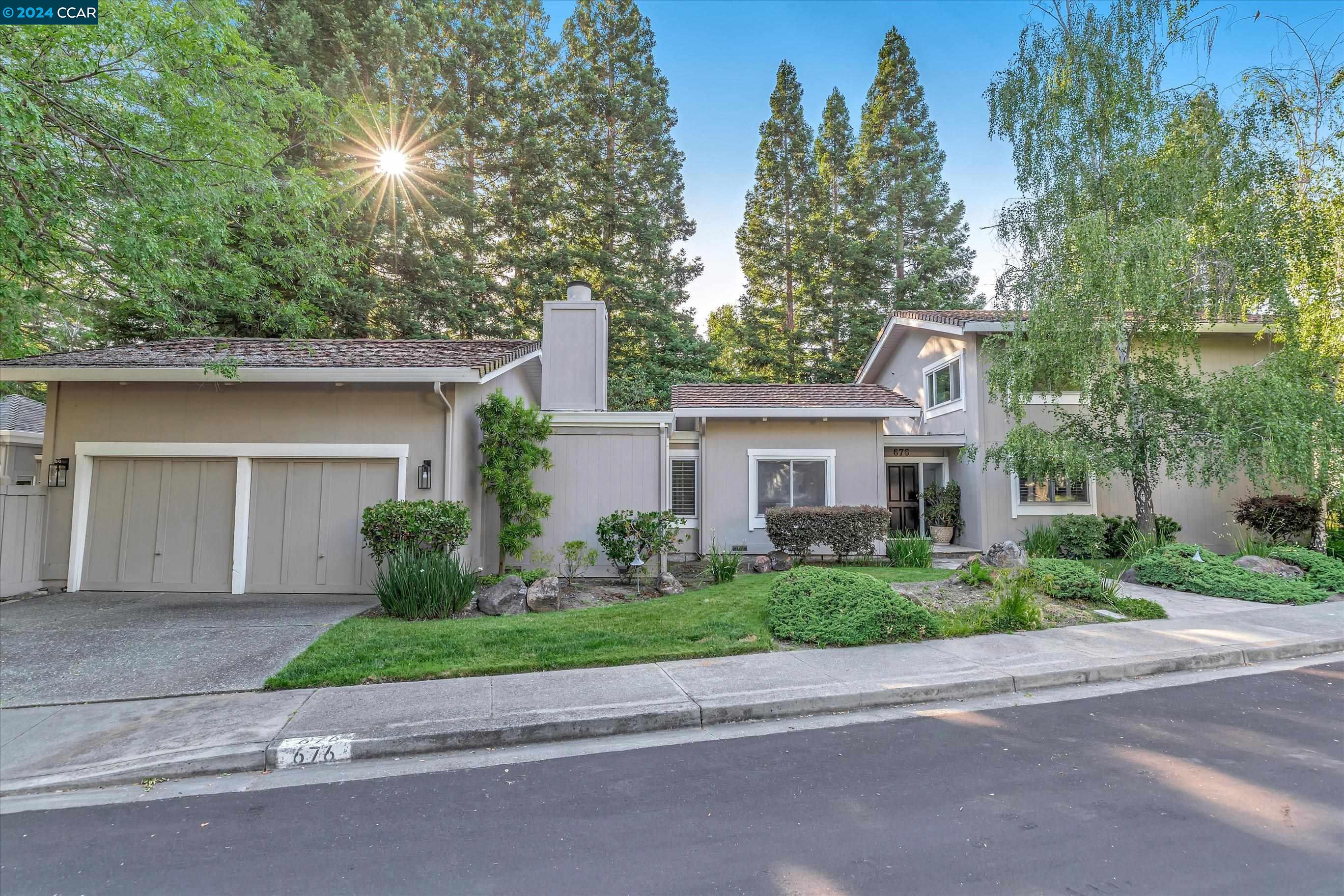 676 Park Hill Road Danville, CA 94526 - Photo 1 of 1 front view of a house with a yard