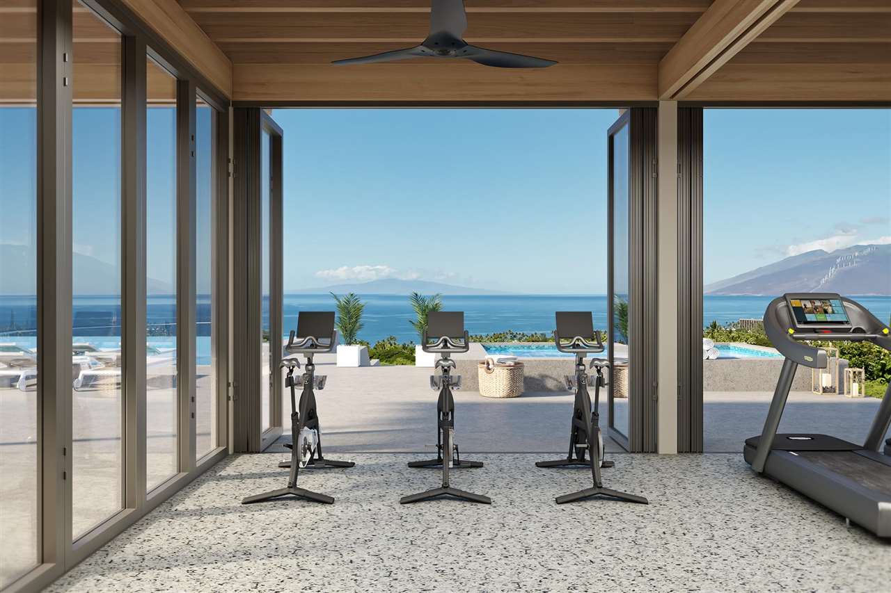 78 Kai Malu Drive, Unit 102 Kihei, HI 96753 - Photo 3 of 8 a view of a workspace with furniture and a window