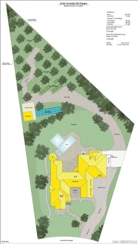 $4,495,000 | 6160 Avenida Del Duque, Rancho Santa Fe, CA 92091