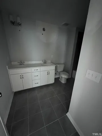 a bathroom with a sink and a toilet