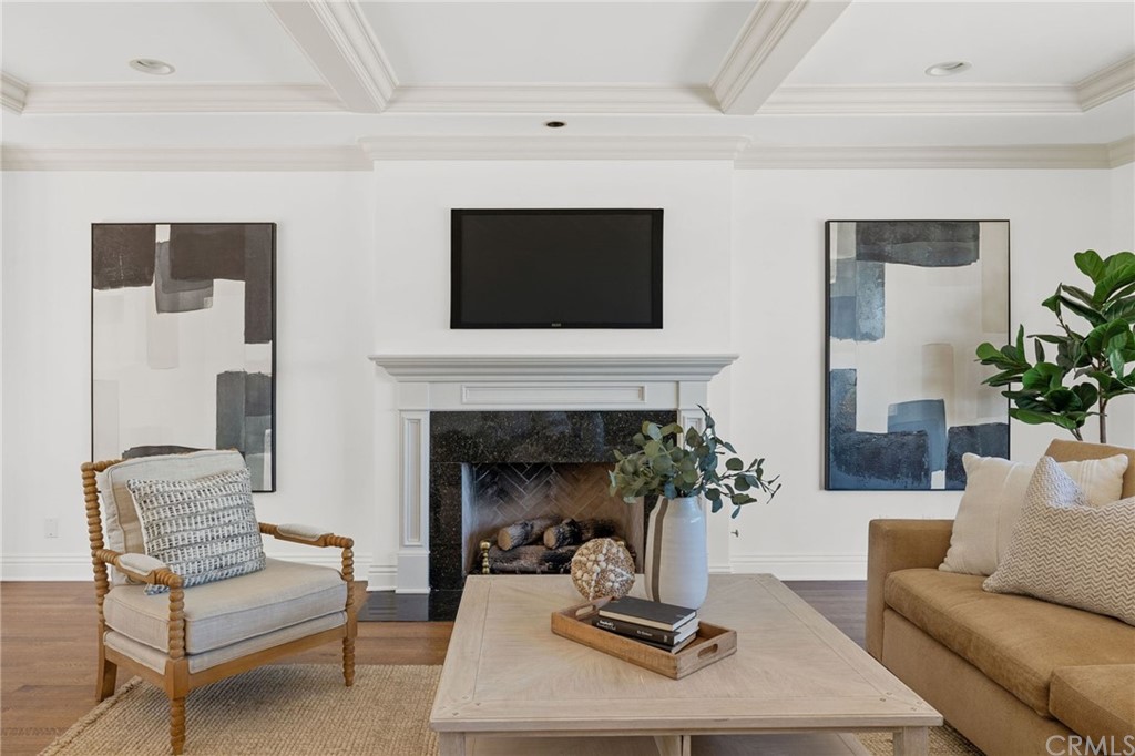 1300 Granvia Altamira Palos Verdes Estates, CA 90274 - Photo 13 of 60 a living room with furniture and a fireplace