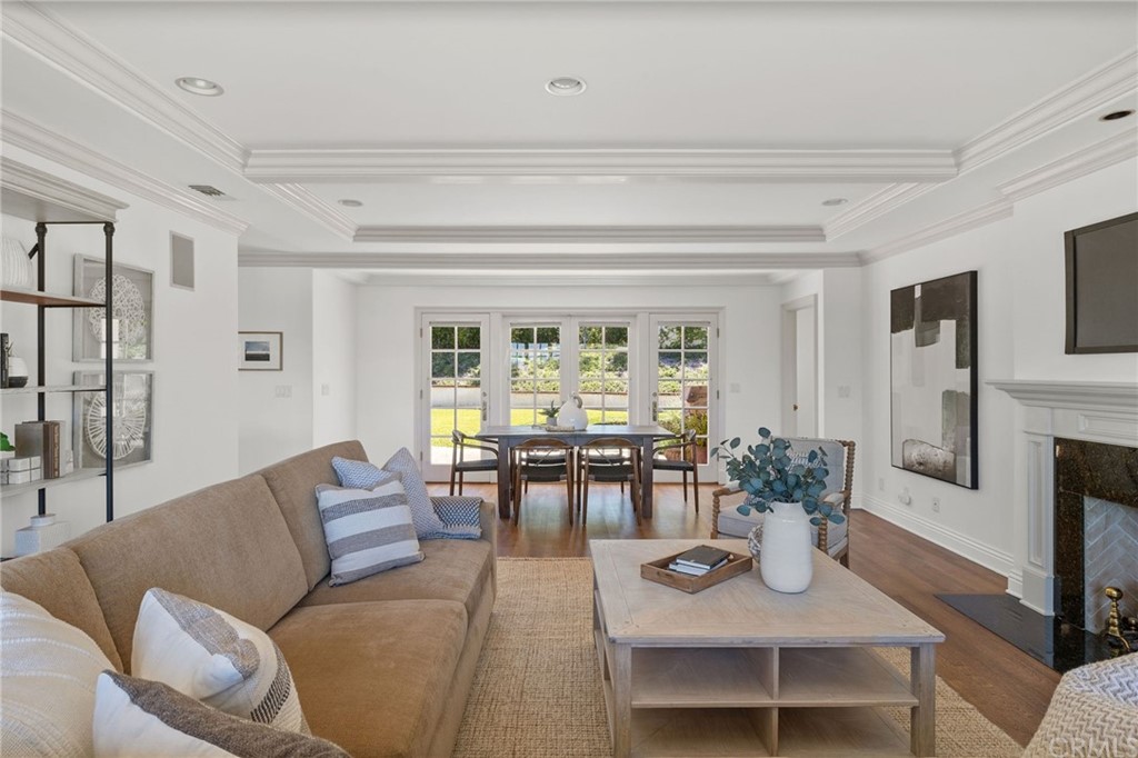 1300 Granvia Altamira Palos Verdes Estates, CA 90274 - Photo 5 of 60 a living room with furniture and a fireplace