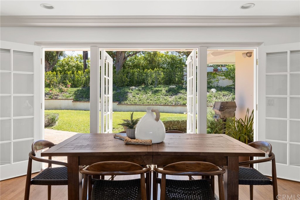 1300 Granvia Altamira Palos Verdes Estates, CA 90274 - Photo 7 of 60 a view of a dining room with furniture window and outside view