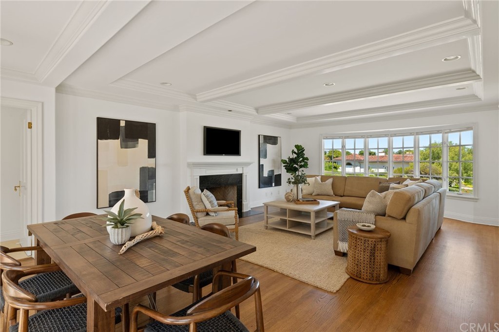 1300 Granvia Altamira Palos Verdes Estates, CA 90274 - Photo 8 of 60 a living room with furniture fireplace and a large window