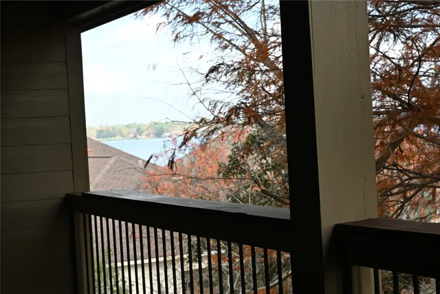 a view of sky from window