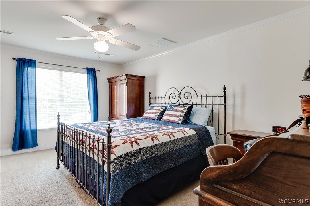 540 Clayville Road Powhatan, VA 23139 - Photo 13 of 42 Large primary bedroom with a walk-in closet, en-su