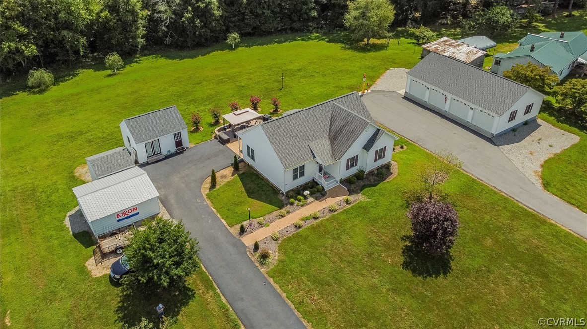 540 Clayville Road Powhatan, VA 23139 - Photo 2 of 42 Two acres of beautiful land with incredible out bu