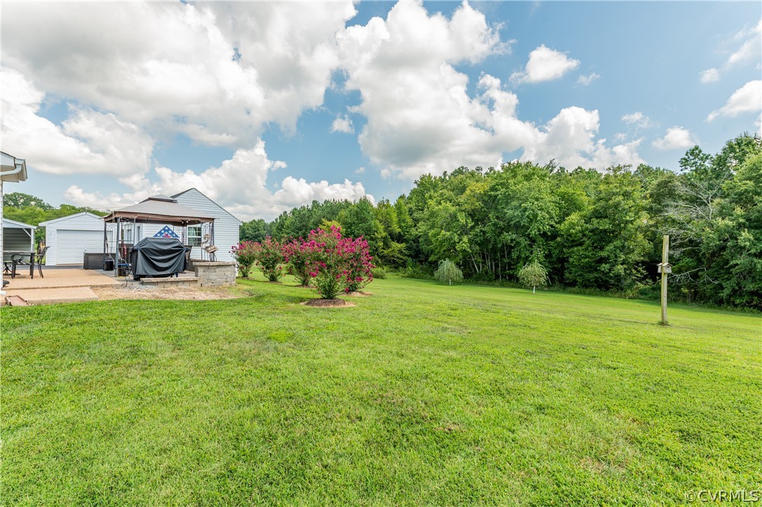 540 Clayville Road Powhatan, VA 23139 - Photo 23 of 42 Peaceful and green backyard backing up to woods an