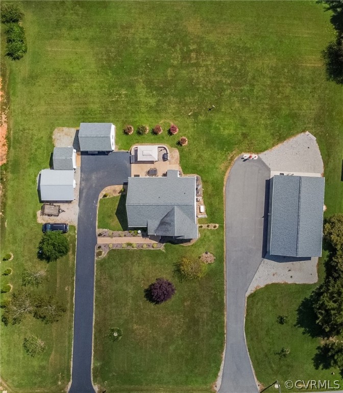 540 Clayville Road Powhatan, VA 23139 - Photo 6 of 42 Two paved driveways to access all the buildings.
