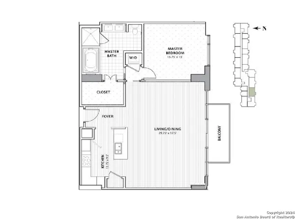 $491,000 | 610 East Market Street, Unit 2803, San Antonio, TX 78205