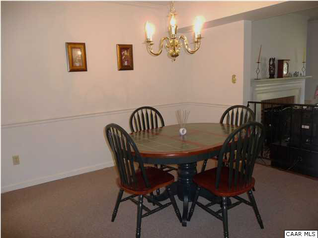 1417 Minor Ridge Court Charlottesville, VA 22901 - Photo 4 of 15 Dining room, living room beyond