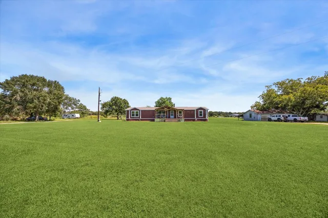a view of lake with houses