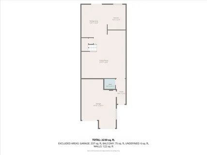 a picture of a room with a floor and a white building