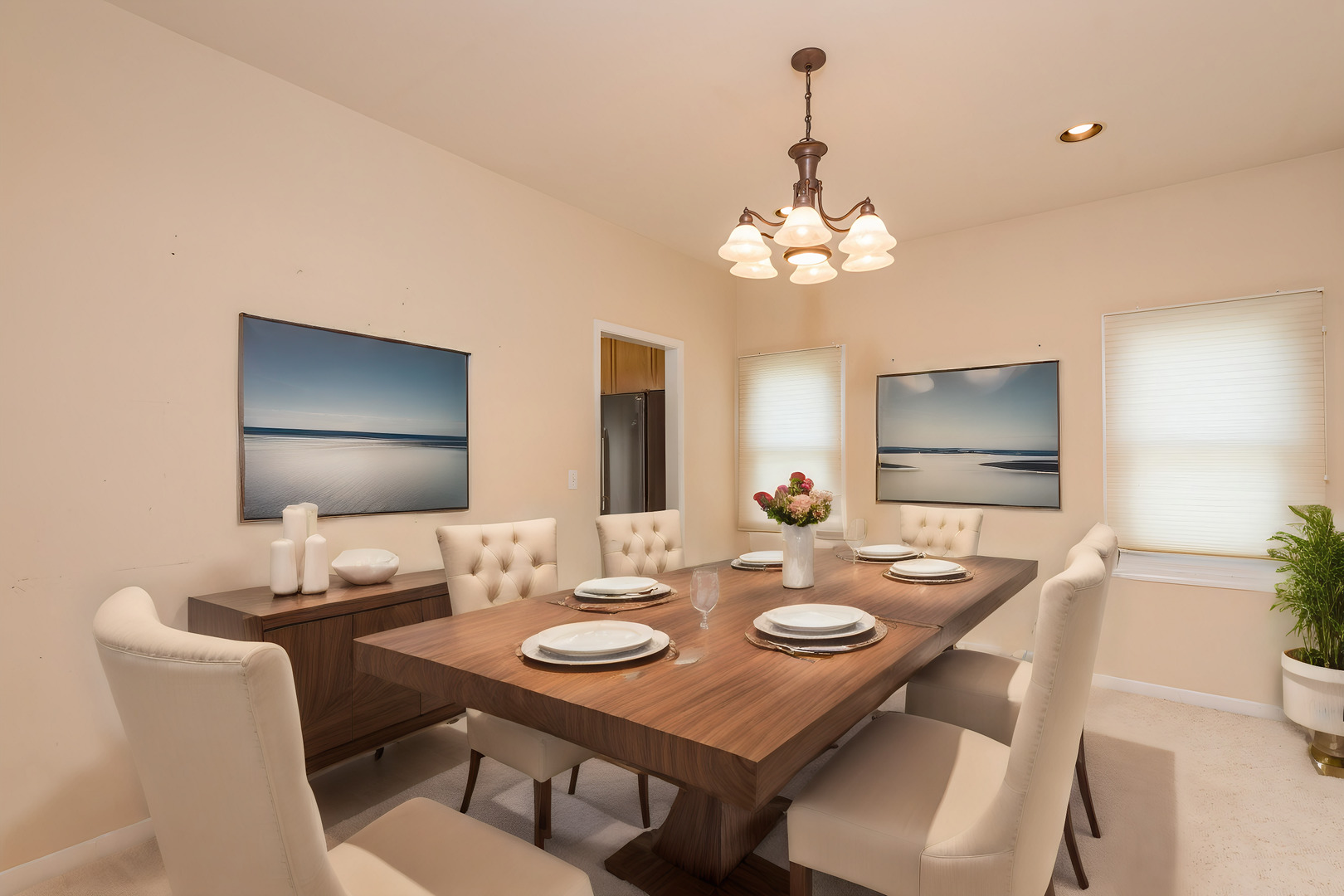 1146 Edgewater Lane Antioch, IL 60002 - Photo 10 of 23 a view of a dining room and a chandelier