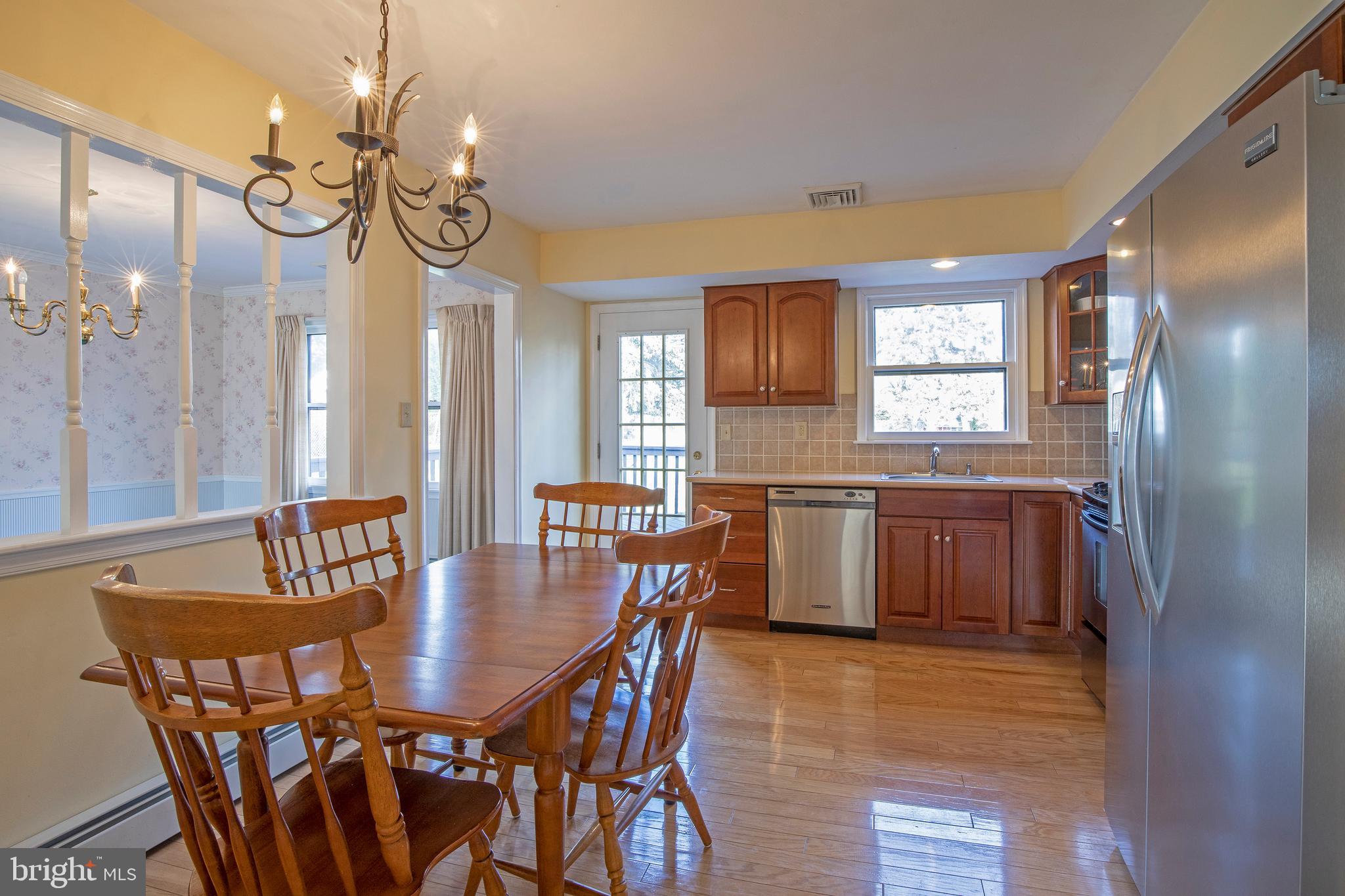 34 East Robin Road Holland, PA 18966 - Photo 8 of 38 Eat-in Kitchen and pass thru to Dining Room