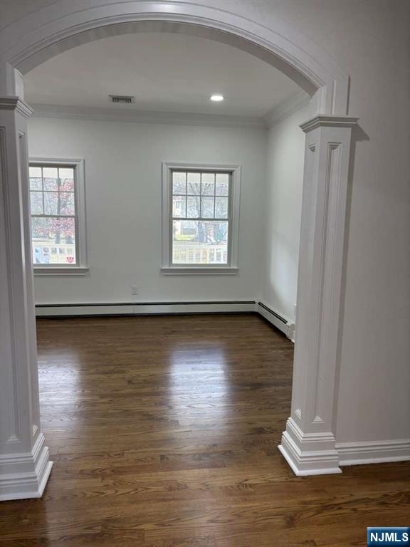 124 Coopers Lane River Vale, NJ 07675 - Photo 15 of 25 a view of empty room with wooden floor and fan