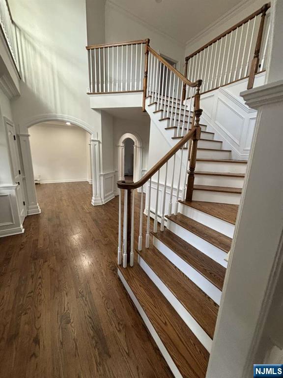124 Coopers Lane River Vale, NJ 07675 - Photo 18 of 25 a view of entryway and hall with wooden floor