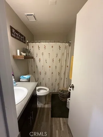 a bathroom with a sink and a toilet