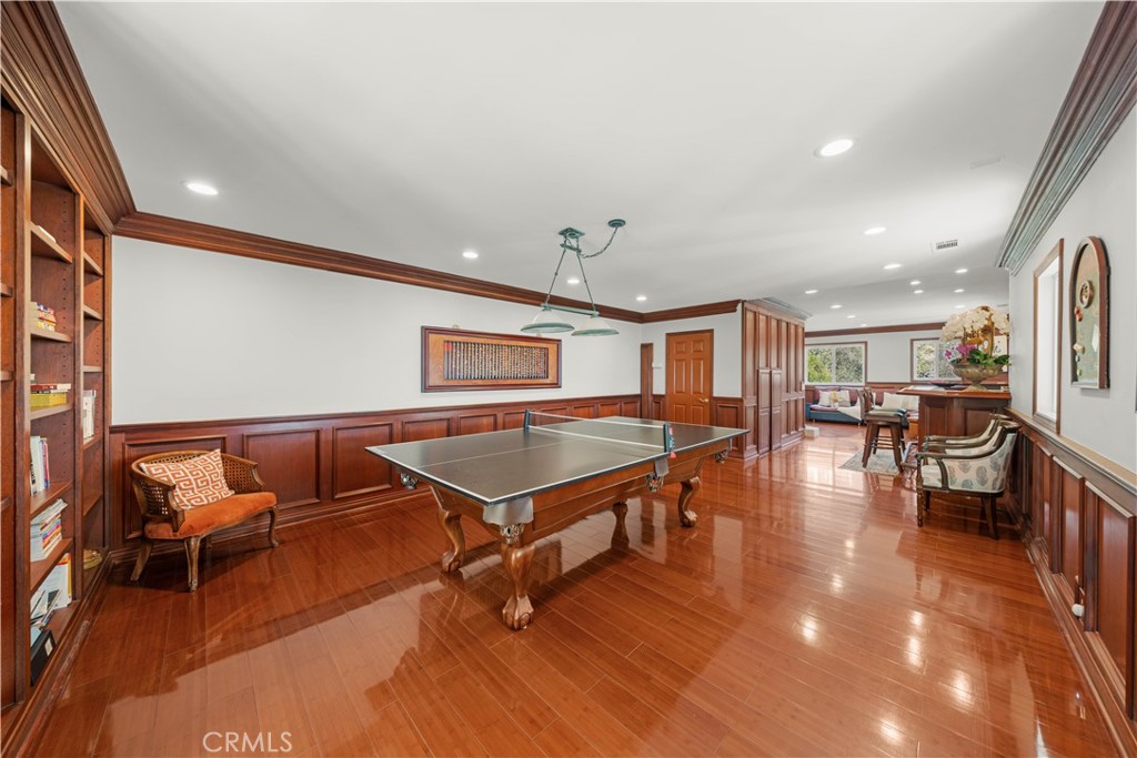 2640 Shady Ridge Lane Diamond Bar, CA 91765 - Photo 35 of 57 a living room with furniture pool table and a flat screen tv